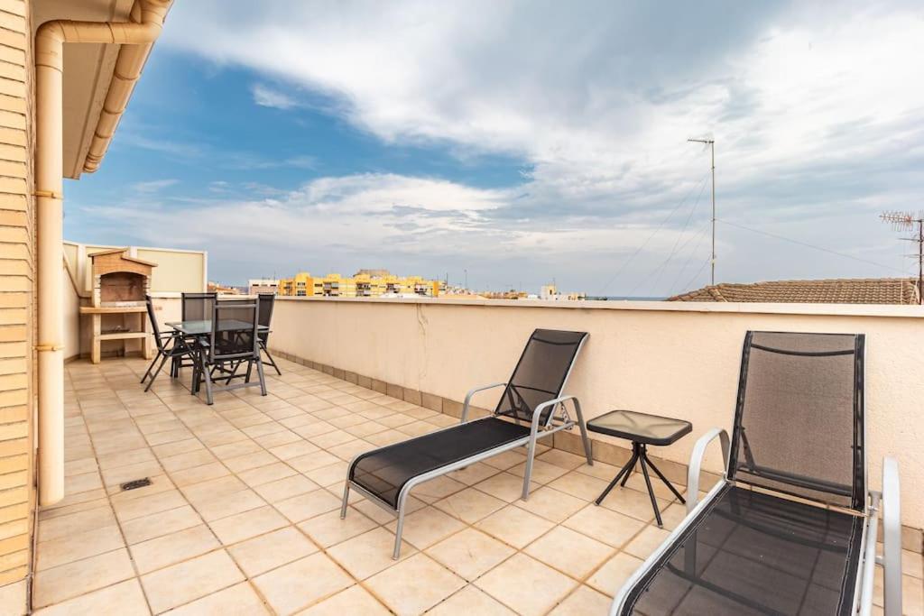 Atico Con Terraza Y Piscina Apartment Peniscola Luaran gambar